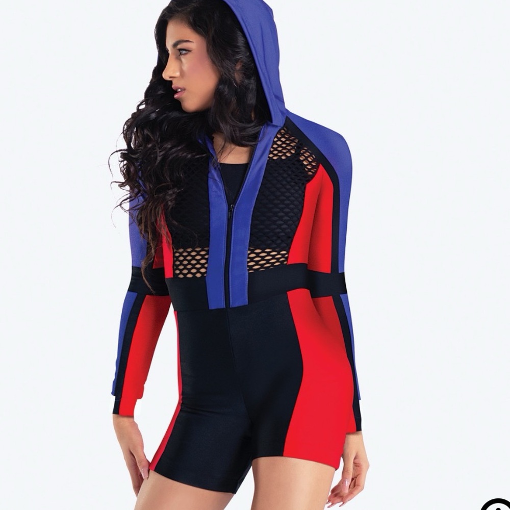Kids Colorful Dance Costume